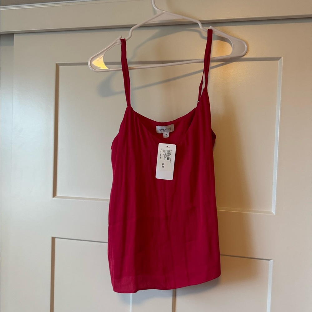 NWT Evereve Hot Pink Tank Top